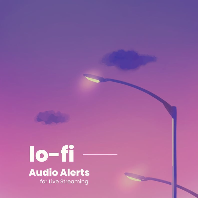 Twitch Sound Alerts Lofi notifications, Transitions, Sound Effects for Streamers Etsy