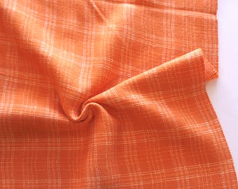 Highlands Flannel | Crosshatch Plaid Spice