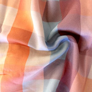 Slow Summer | Color Blocks Haze in Rayon | Wide Back