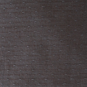 May include: Close-up of a brown fabric with a subtle textured pattern. The fabric has a woven appearance with a fine, even weave.