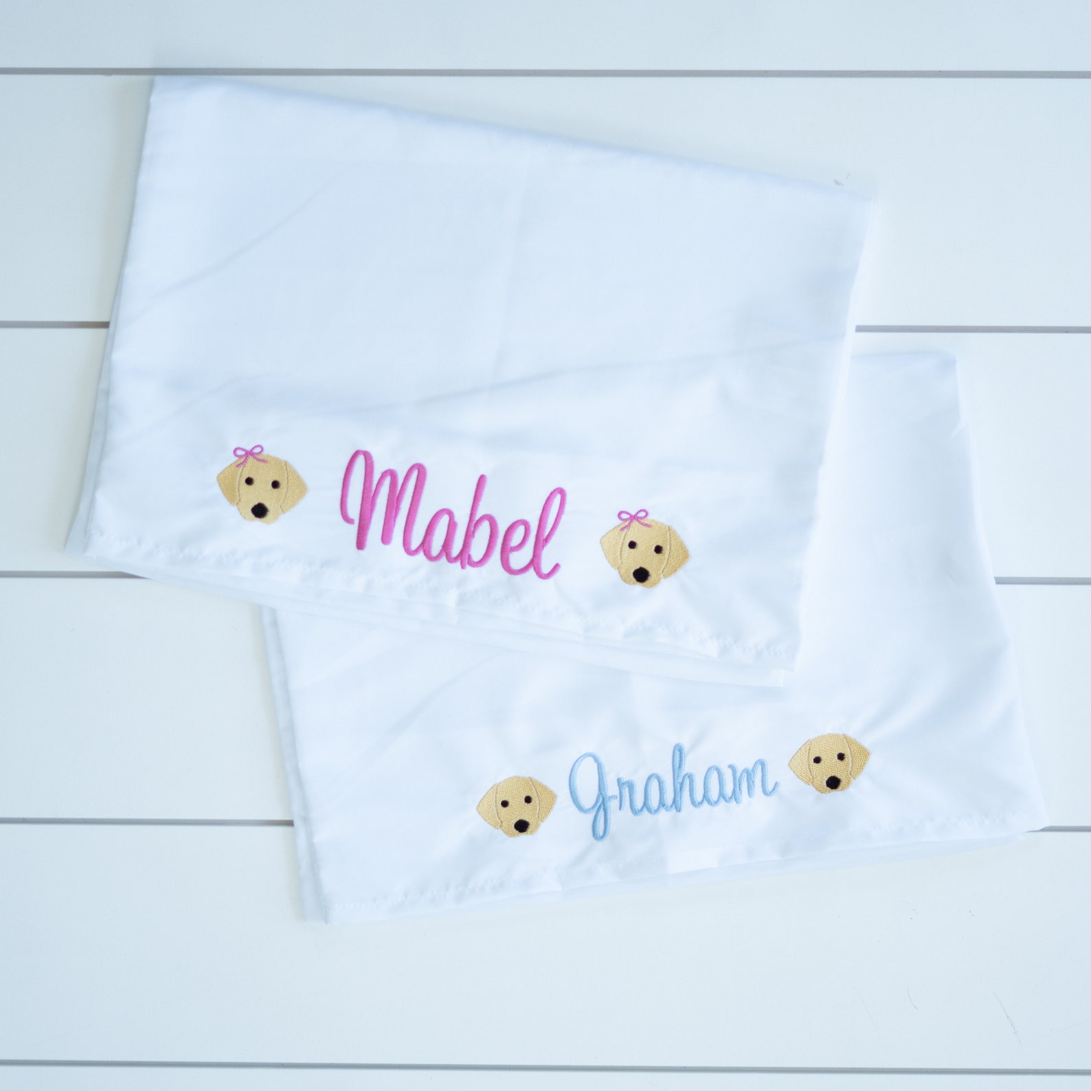 Personalized Toddler Pillowcase // Embroidered Toddler Etsy