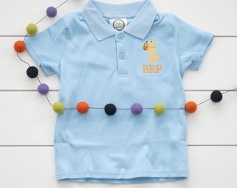 Boy's Halloween Polo // Toddler Halloween Polo