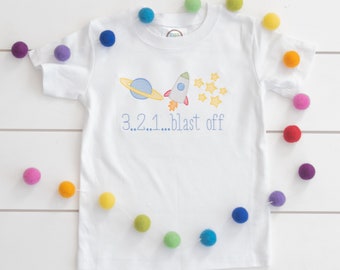 Space Shirt // Rocket Ship Bodysuit