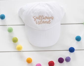 City Hat // Sullivan's Island Hat
