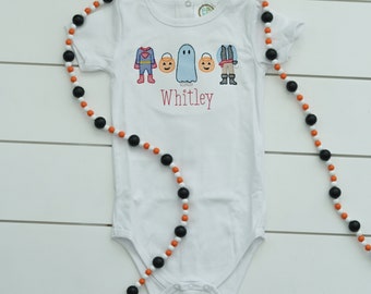 Boys Halloween Bodysuit // Halloween Costume Bodysuit