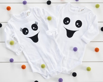 Ghost Bodysuit // Halloween Bodysuit