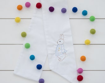 Easter Wreath Sash // Easter Wreath Bow