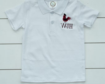 Boy’s Football Polo // Toddler Football Polo