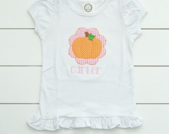 Personalized Pumpkin Shirt // Personalized Fall Bodysuit