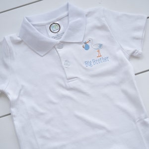 Boy’s Big Brother Polo // Toddler Big Brother Polo