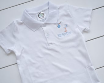 Boy’s Big Brother Polo // Toddler Big Brother Polo
