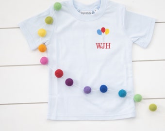 Boy’s Party Shirt  // Birthday Party Embroidered Shirt