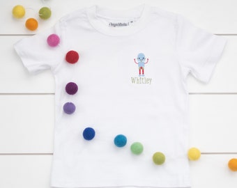 Robot Shirt // Boys Robot Tee