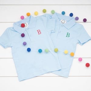 Boy’s Monogram Polo // Toddler Embroidered Polo