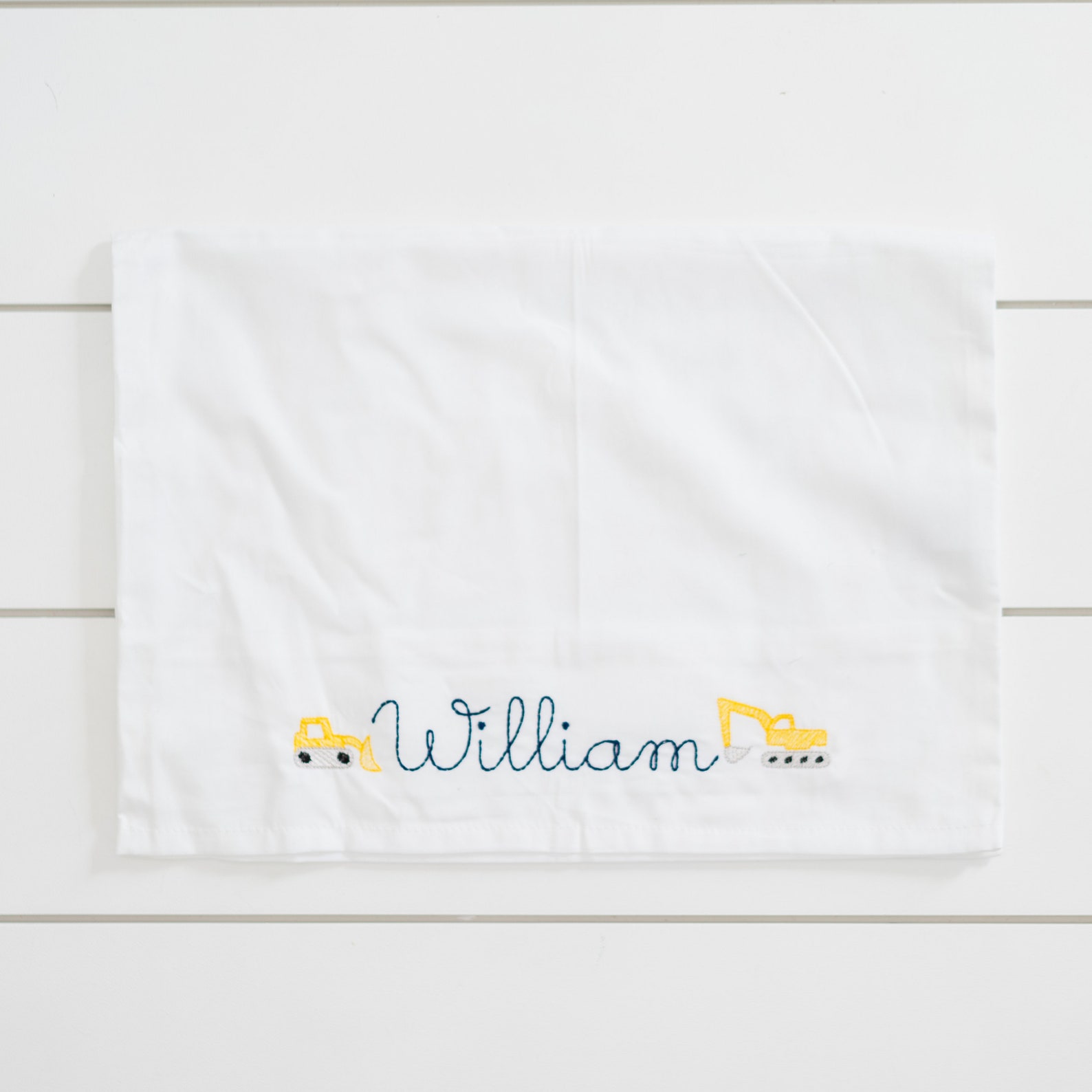 Personalized Toddler Pillowcase // Embroidered Toddler Etsy