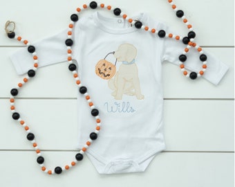 Halloween Puppy Bodysuit // Halloween Bodysuit