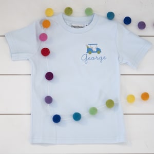 Golf Cart Shirt // Jungen Golf Tee