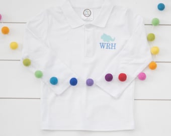 Boy’s Dinosaur Polo // Dinosaur Shirt