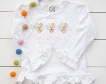 Girl's Thanksgiving Shirt // Girl's Turkey Shirt