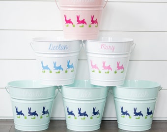 Personalized Easter Bucket // Easter Basket