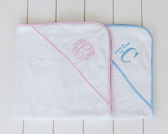 Monogram Hooded Towel // Personalized Hooded Towel