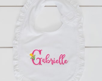 Monogram Bib // Personalized Bib