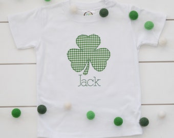 St Patrick's Day Shirt // Shamrock Bodysuit