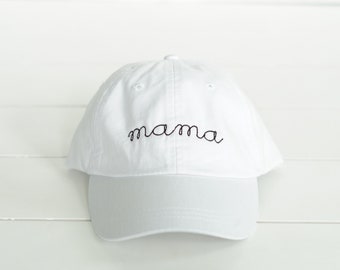 Mama Hat // Embroidered Mom Hat