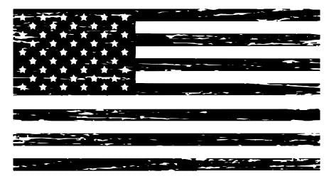 Download Distressed Flag SVG Cut File American Flag Stars and | Etsy