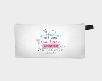 Chest pencil - makeup pouch "teacher"