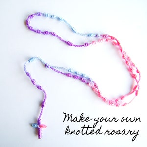 Make your own Knotted Rosary - ***INSTRUCTIONS ONLY***