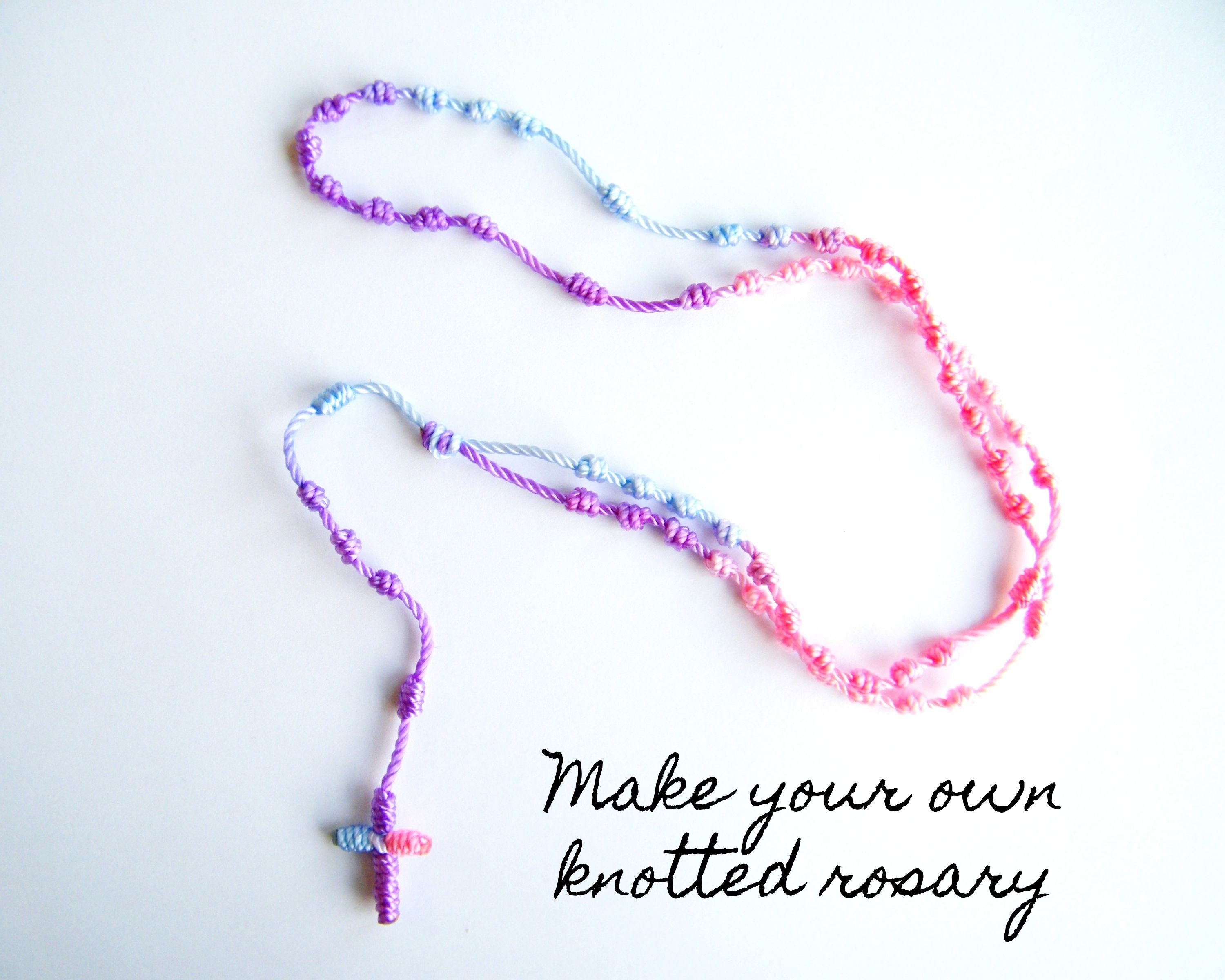 Rosary Inspired Slave Bracelet Tutorial - YouTube