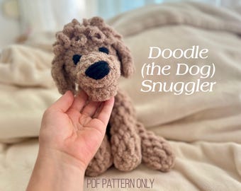 Patrón de ganchillo para perrito de peluche: Peluche de cachorro (PDF)