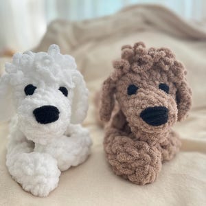 Padrão de Crochê para Cachorro de Pelúcia: Cachorrinho de Pelúcia para Aconchegar (PDF) imagem 10