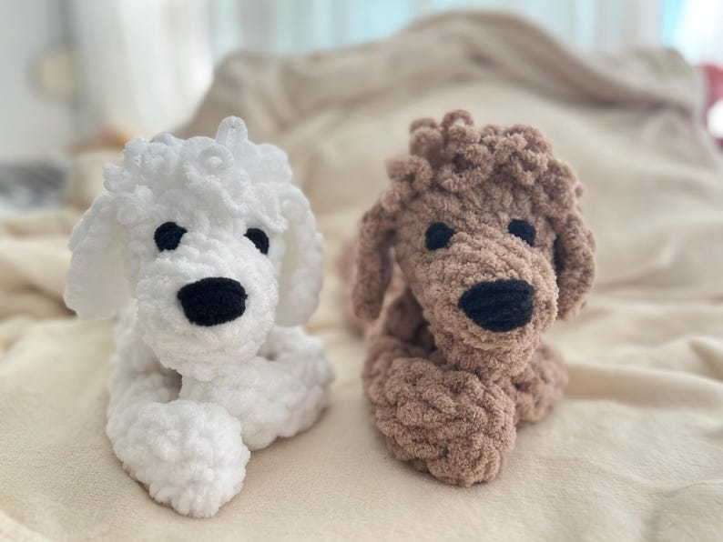 Padrão de Crochê para Cachorro de Pelúcia: Cachorrinho de Pelúcia para Aconchegar (PDF) imagem 10