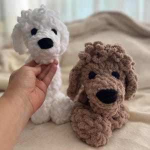 Padrão de Crochê para Cachorro de Pelúcia: Cachorrinho de Pelúcia para Aconchegar (PDF) imagem 9