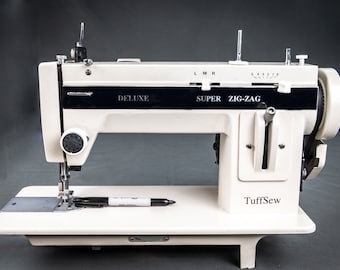 TuffSew ZigZag Walking Foot Sewing Machine - 9" Gate (With 3 extra optional feet included)