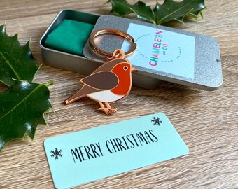 Merry Christmas Keyring Gift