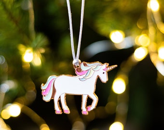 Unicorn Christmas Decoration, Unicorn Hanging Decoration, Unicorn Christmas Bauble, Unicorn Christmas Tree Decoration, Unicorn Xmas, Unicorn