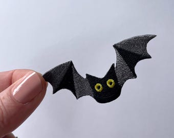 Geborduurde vleermuis-opstrijkpatch, vleermuis-opstrijkpatch, vleermuis-opstrijkpatch