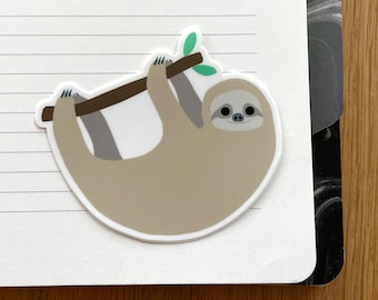 Sloth Vinyl Sticker