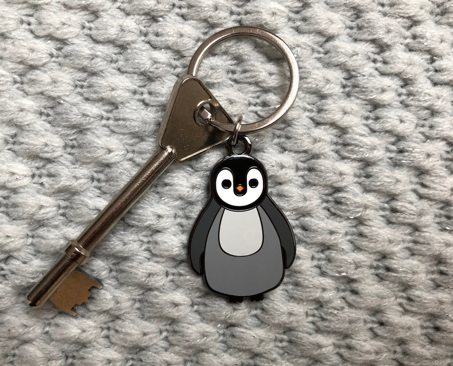 Penguin Key Ring Cute Key Ring Animal Key Ring Christmas Etsy UK