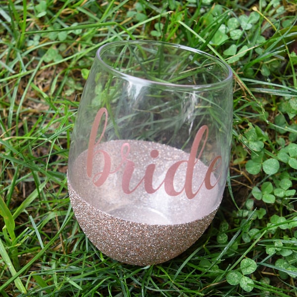 Glitter Wine Glasses Etsy