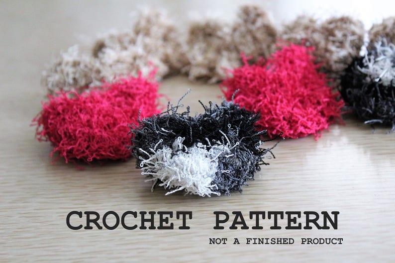 CROCHET PATTERN FaceHeart Exfoliator image 1