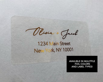 Recipient Address Labels, Wedding Guest Address Labels, RSVP Labels, Envelope Stickers, Mailing Labels, Gift Tag Labels, Seating Chart Label