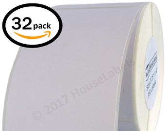 ZEBRA / ELTRON Compatible 2.25x4 (2.25" x 4") Direct Thermal Labels - (32) Rolls of 350 - BPA Free