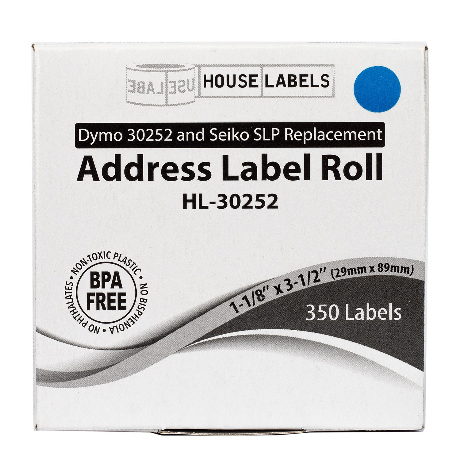 LabelValue.com | Dymo 30252 Address Labels (2 Red Rolls Per Pack)