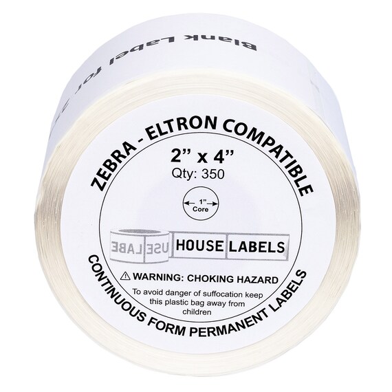 4 x 1 Direct Thermal Labels - 10025354