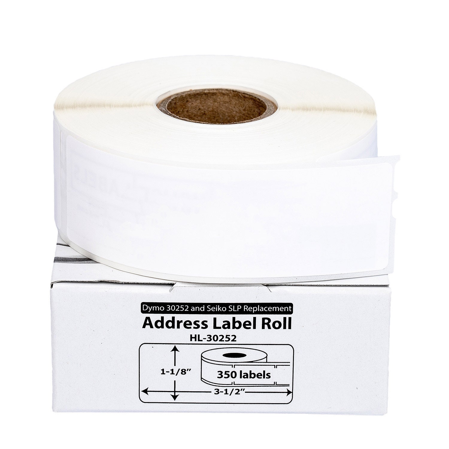 LabelValue.com | Dymo 30252 Address Labels (2 Red Rolls Per Pack)