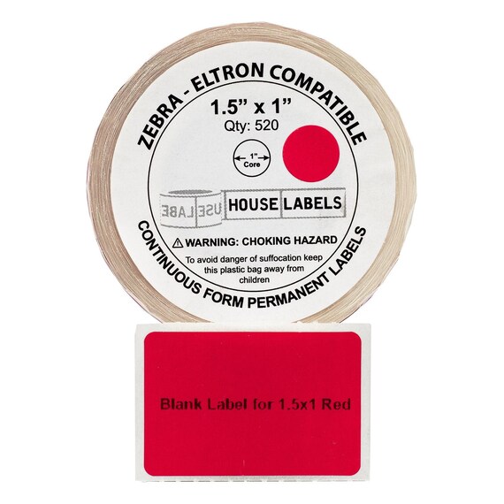 Zebra Eltron Compatible 1 5 X 1 Direct Thermal Labels | INDIA